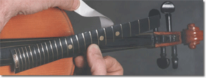 Fiddle Fretter Optic Fingering Position Decal