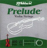 D'Addario Violin Prelude 1/2 Medium, J810-M Set of 4 strings