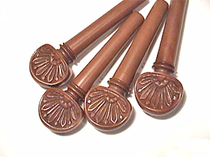 Carved  Fan VIOLA