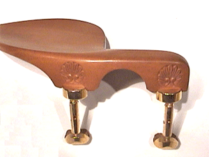 Carved Guarneri Chinrest G/H Couquille Violin