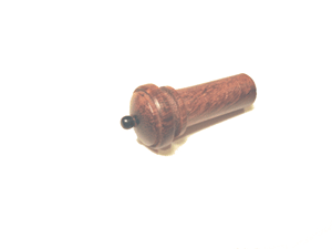 Plain Round Endpin Black pin Violin