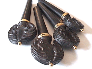 Carved Acanthus I with Golden p/c Violin
