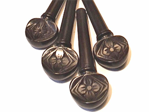 Carved Florette Violin