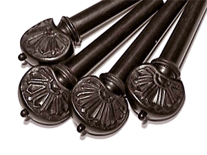 Carved Hill Fan Black p/c Violin