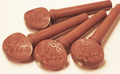 Carved Ornamental Violin