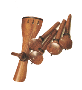 5 piece Swiss Style Violin Accessories Set