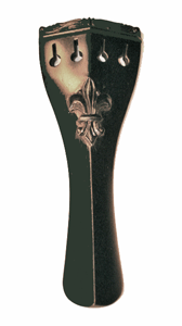 Carved Hill Fleur De Lis Black Fret Violin