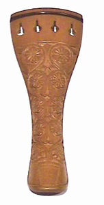 Carved Climbing Flower Vine Violin