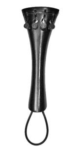 Pusch French with Black  Fine Tuners Violin