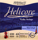 D'Addario Violin Helicore Titanium Low C Medium 4/4, H315M