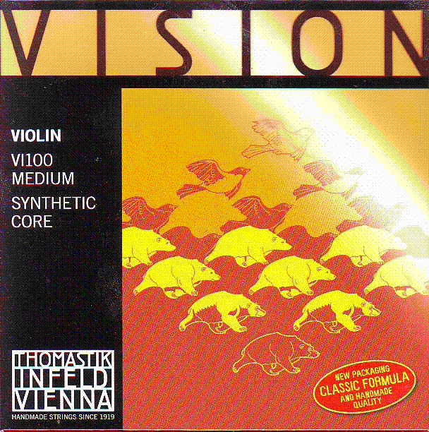Vision Violin Strings Synthetic VI100
