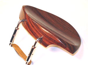 rosewood teka chinrest at The Fiddle Shop