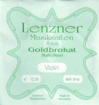 Lenzner Goldbrokat Strings at The Fiddle Shop