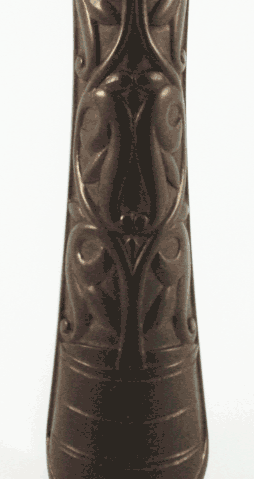Carved Ebony Grape Vine Upright Bass Tailpiece at The Fiddle Shop