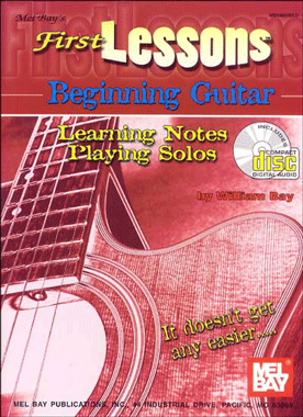 First Lessons Beginning Guitar Learning Notes Playing Solos