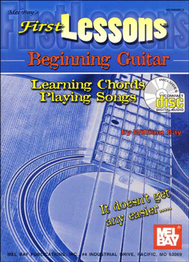 First Lessons Beginning Guitar Learning Chords Playing Songs
