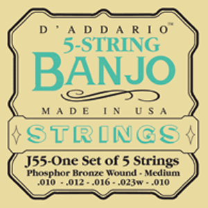 D'Addario Banjo 5 String Strings
